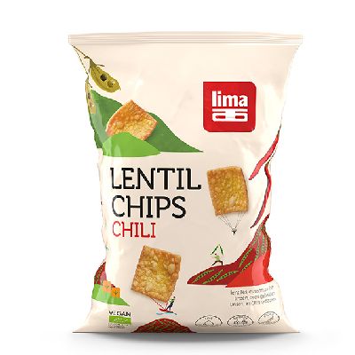 Lentil Chips Chili 90 G
