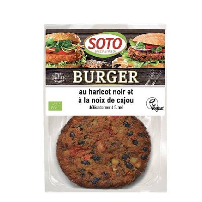 Burger Haricot Noir Et Noix De Cajou 160 G D'allemagne